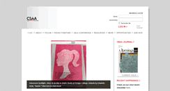 Desktop Screenshot of collegebookart.org